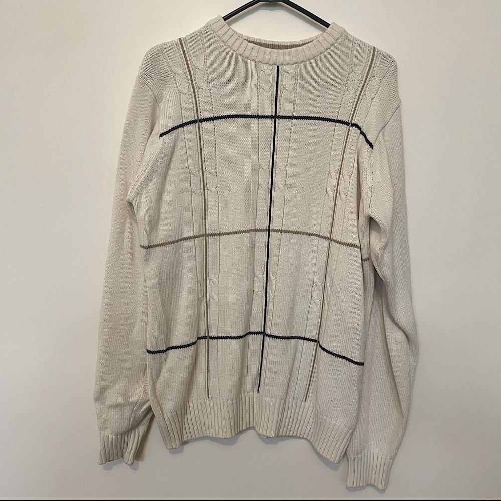 Mens Vintage Blass Bill Blass Pullover Sweater Large